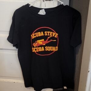 Gildan Black Cotton T-Shirt